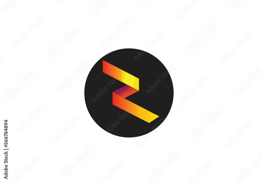 this is letter letter Z icon logo design this is letter letter Z icon logo design