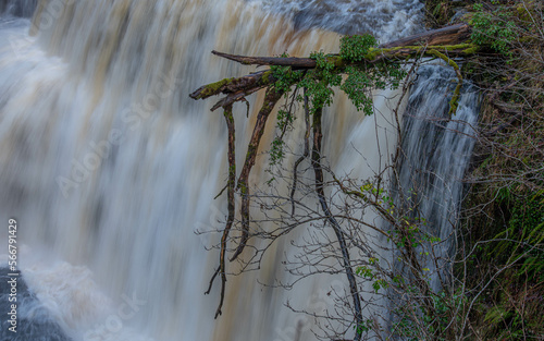 Four falls after heavy rain photo