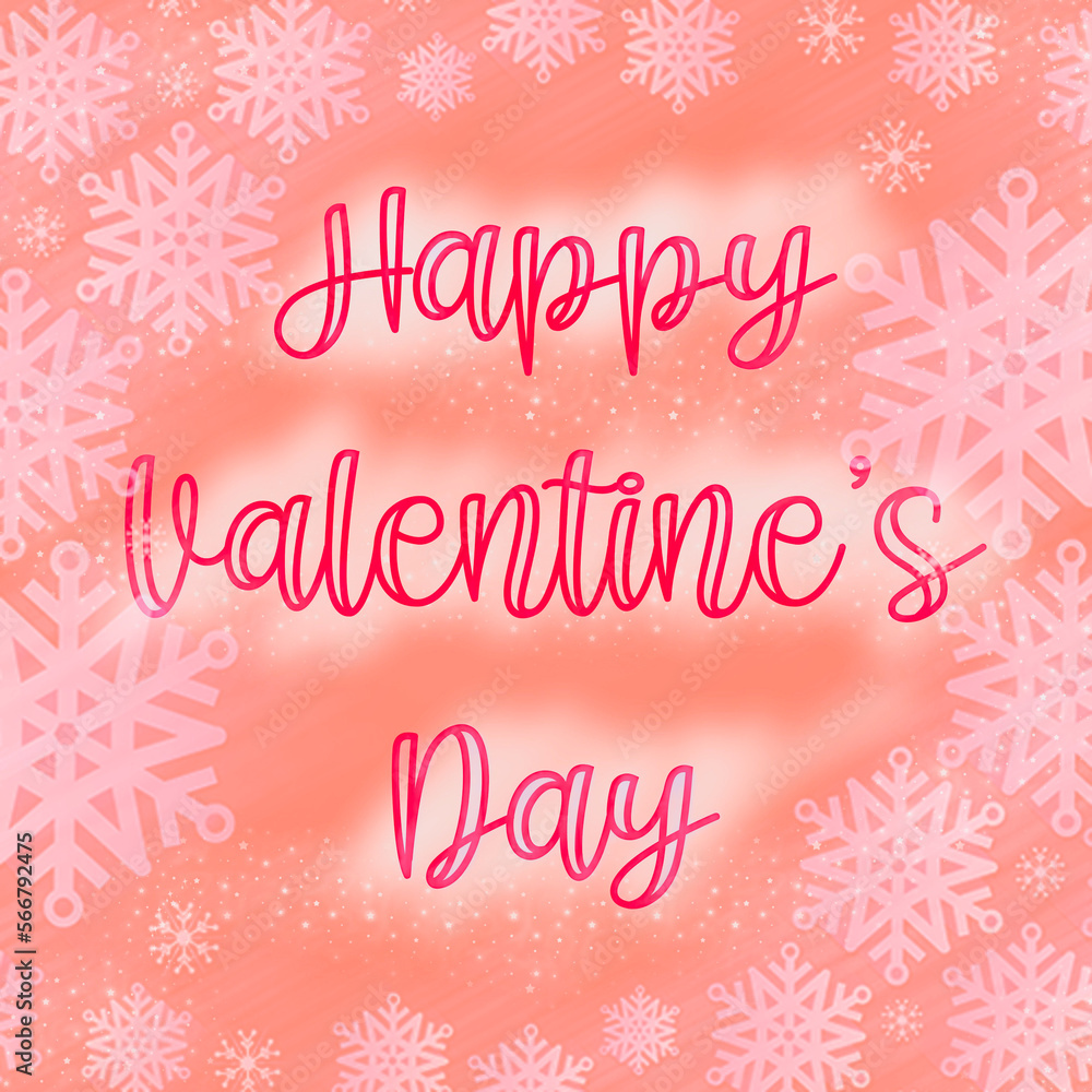 Happy Valentine’s day greeting card