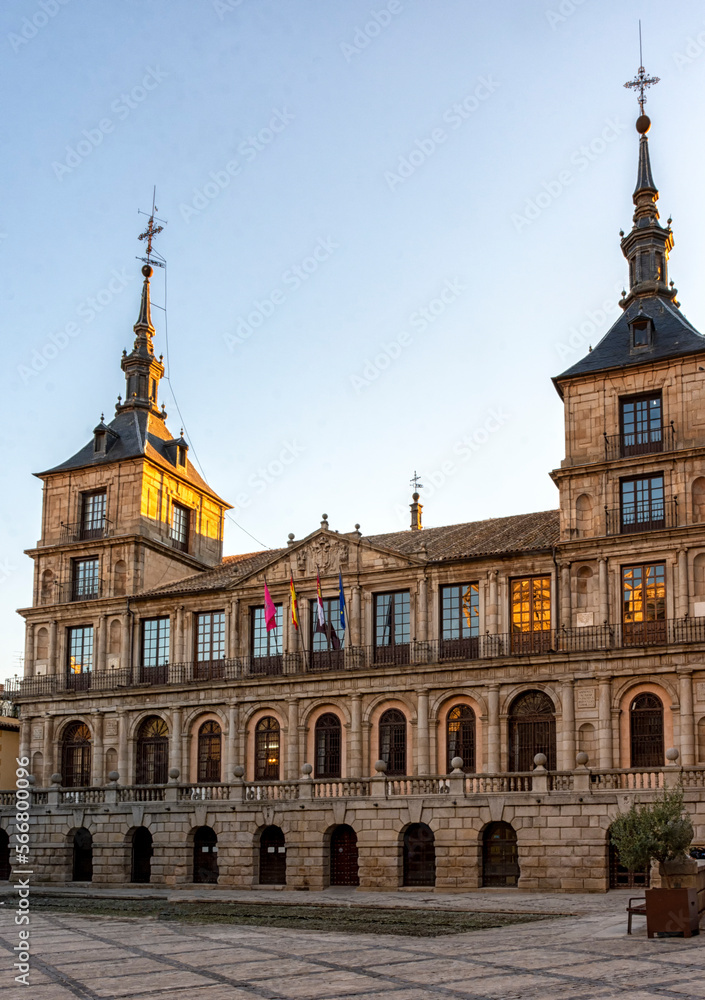 Casa Consistorial de Toledo, ayuntamiento de Toledo, España