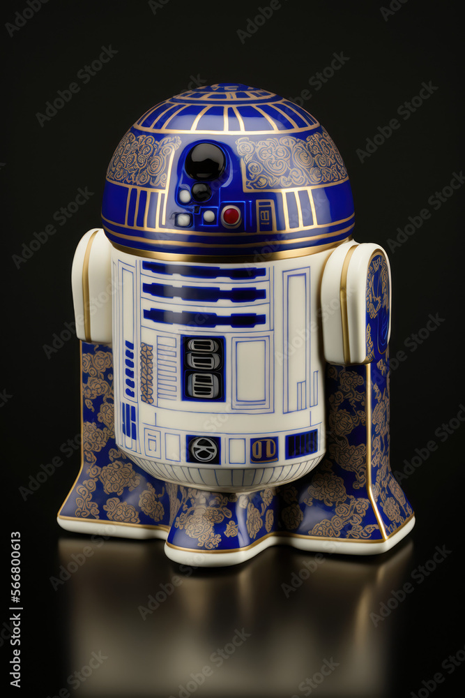 Naklejka premium robot toy robot