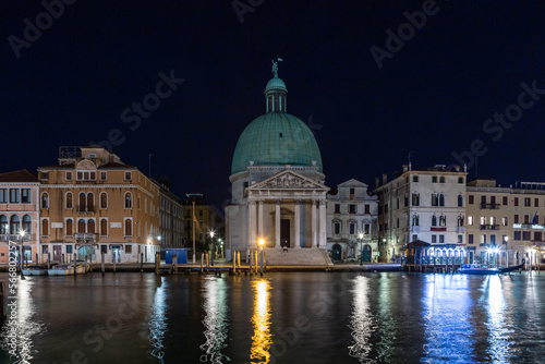 Street lights of Italian cities at night #566802257