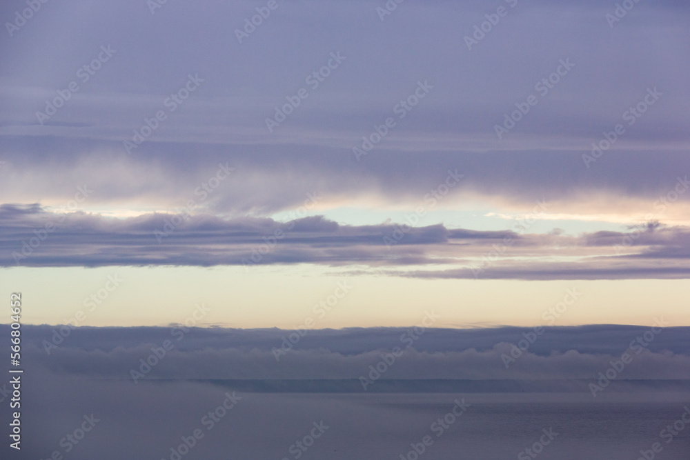 Cloudscapes in the sea Cloudscapes in the sea
