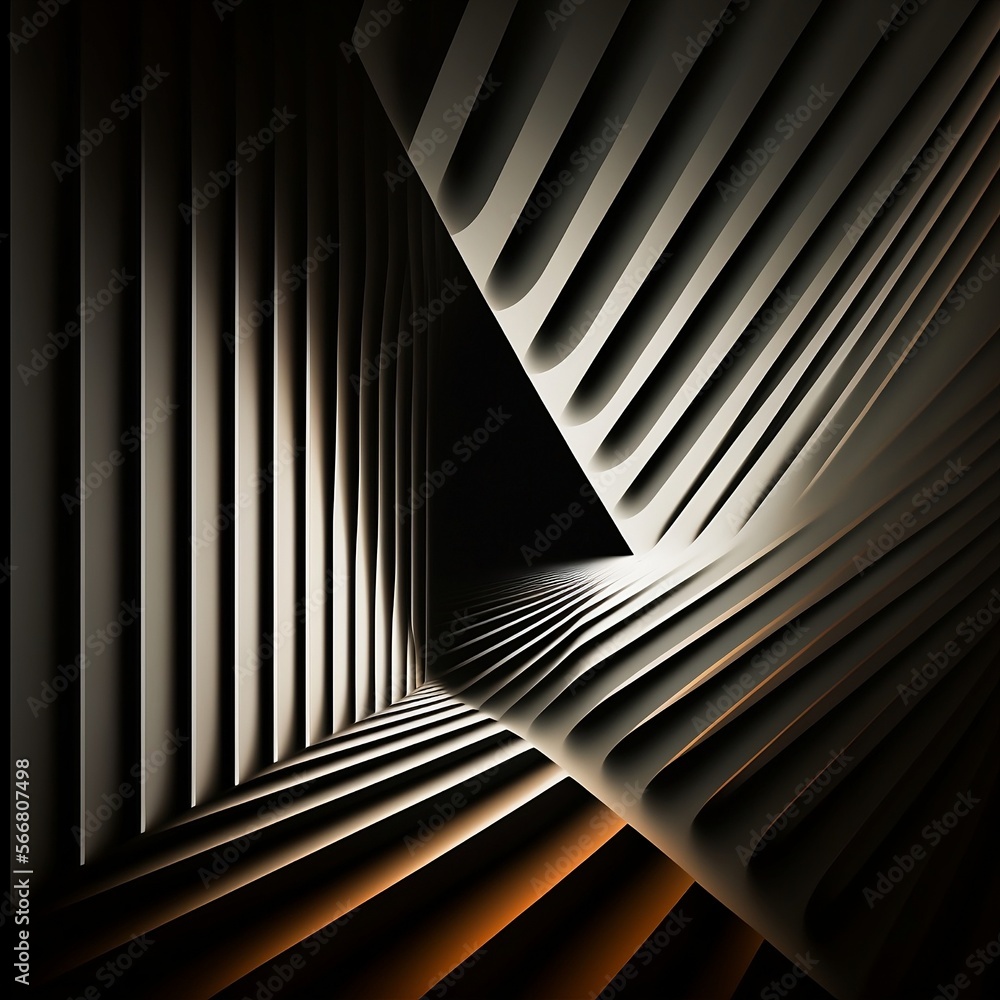 black and white background Generative AI	