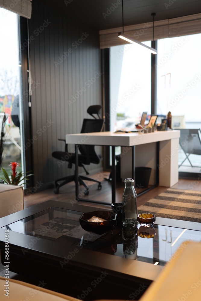 Office environment. No people in photo. Office environment. No people in photo.