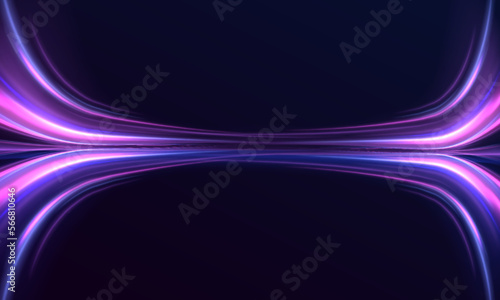 Magic moving fast speed police lines. Laser beams luminous abstract sparkling isolated on a transparent background. Abstract neon color glowing lines background.