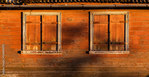 Fototapeta Naklejka Na Ścianę i Meble -  Streets of a small Baltic city on a sunny day