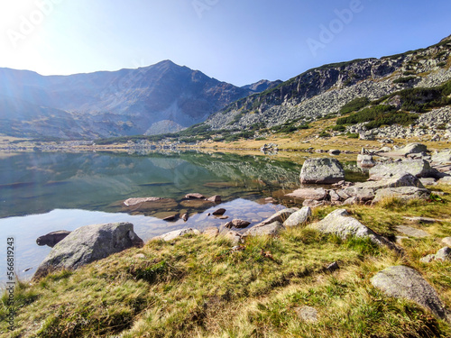 Musalenski lakes at Rila mountain, Bulgaria photo