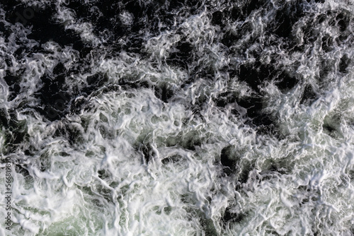 Wallpaper Mural White waves in the sea Torontodigital.ca