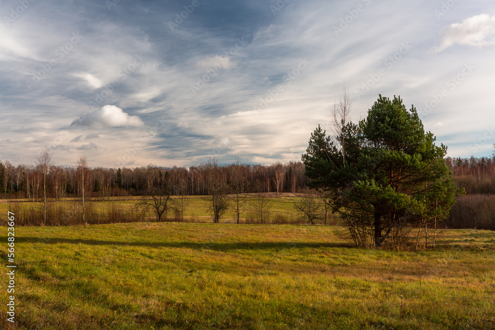 Spring in the Latvian countryside Spring in the Latvian countryside