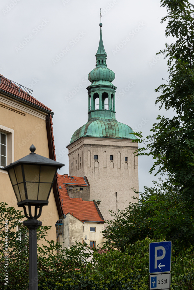 City and Street Views in a German City City and Street Views in a German City