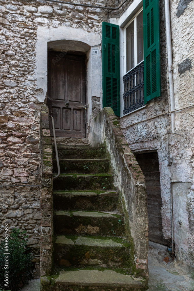 a historic medieval Italian town