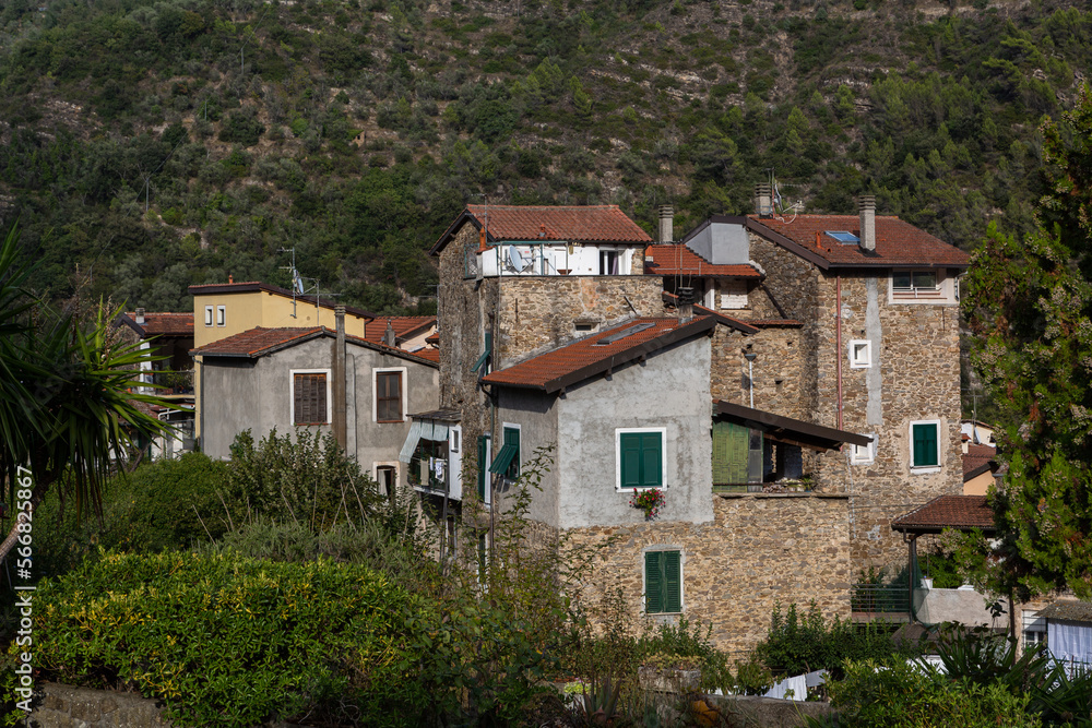 a historic medieval Italian town a historic medieval Italian town