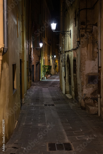 Night streets of Menton © EriksZ