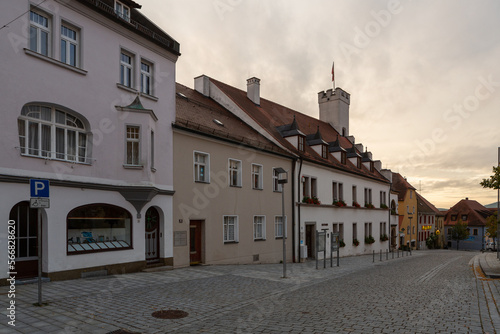 Streets of small old German city © EriksZ
