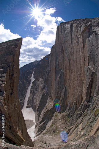 The Diamond, Long's Peak, Rocky Mountain National Park, Colorado photo