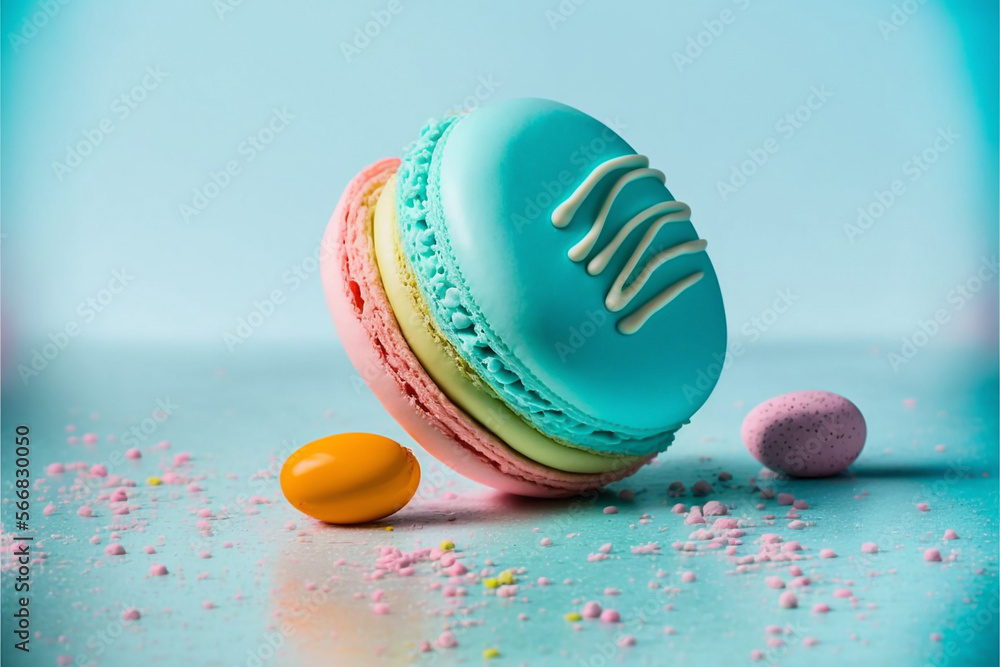 Obraz premium Colorful macaroon 