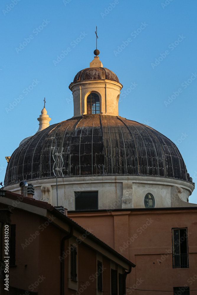 Streets of old Civitavecchia