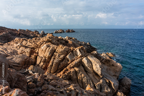 Summer Mediterranean landscapes around Sardinia