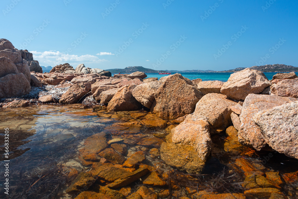 Summer Mediterranean landscapes around Sardinia Summer Mediterranean landscapes around Sardinia