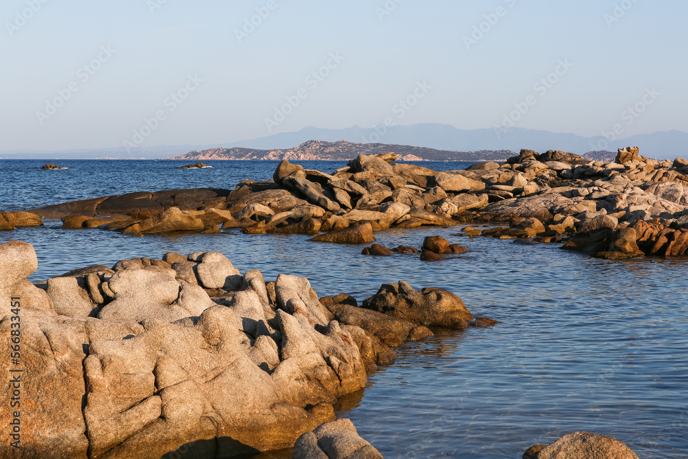 Summer Mediterranean landscapes around Sardinia Summer Mediterranean landscapes around Sardinia