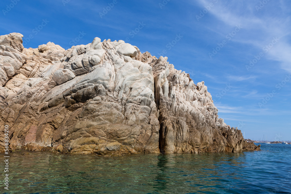 Summer Mediterranean landscapes around Sardinia