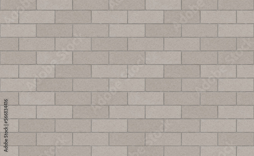 Gray brick wall texture vector illustration. Realistic Grunge Textured Background