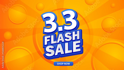 3.3 Big Sale Shopping day. March