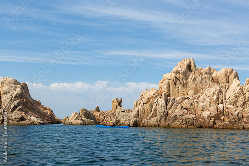 Summer Mediterranean landscapes around Sardinia