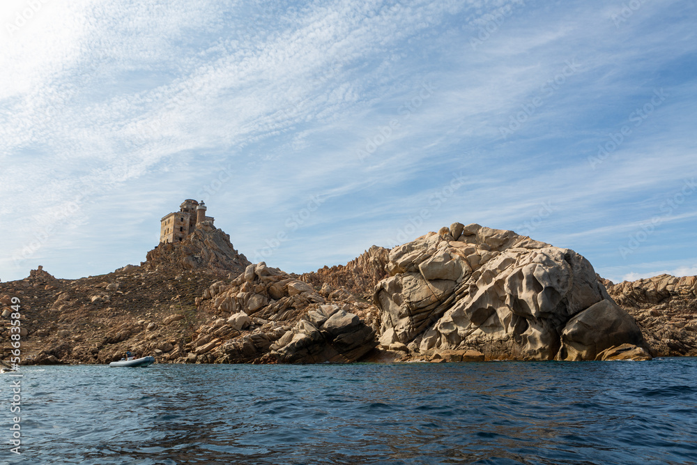 Summer Mediterranean landscapes around Sardinia Summer Mediterranean landscapes around Sardinia