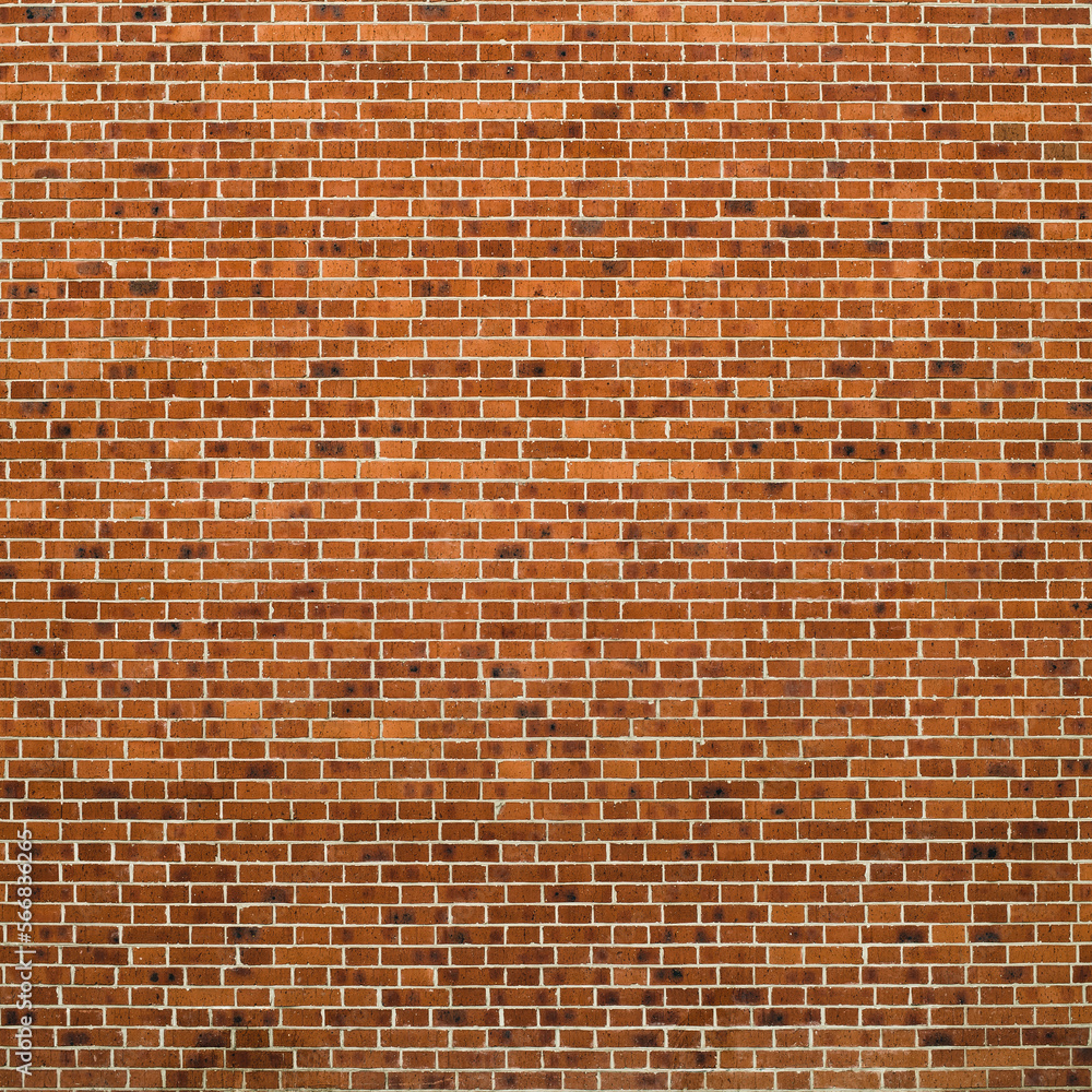Vivid backdrop with old realistic red brick wall. Minimal fragment of orange brickwall close-up. Minimalist monochrome background with dirty wall of brown bricks close up. Simple wall texture. Vivid backdrop with old realistic red brick wall. Minimal fragment of orange brickwall close-up. Minimalist monochrome background with dirty wall of brown bricks close up. Simple wall texture.