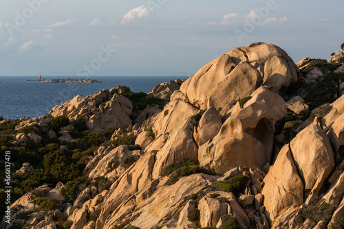 Canvas Print Landscapes in the Mediterranean on the coast of Sardinia, La Maddalena