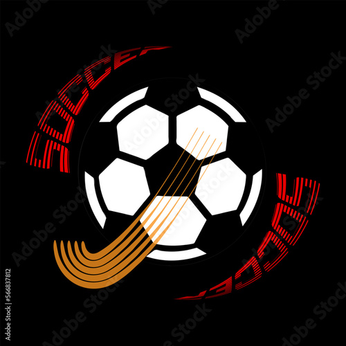 soccer ball vector design