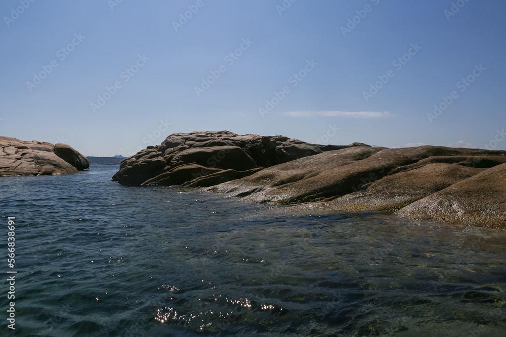 Summer Mediterranean landscapes around Sardinia Summer Mediterranean landscapes around Sardinia