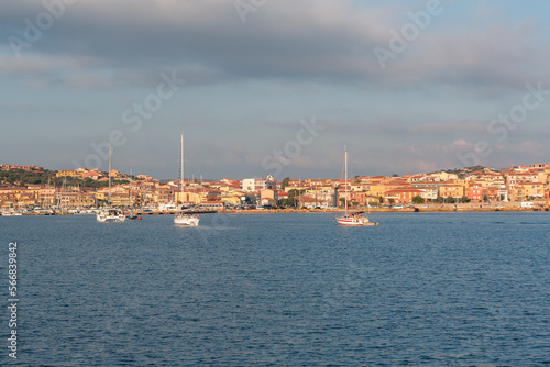 Summer Mediterranean landscapes around Sardinia