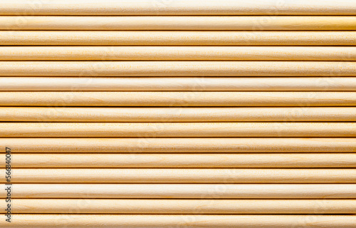 Принти на полотні Wood Dowels Background