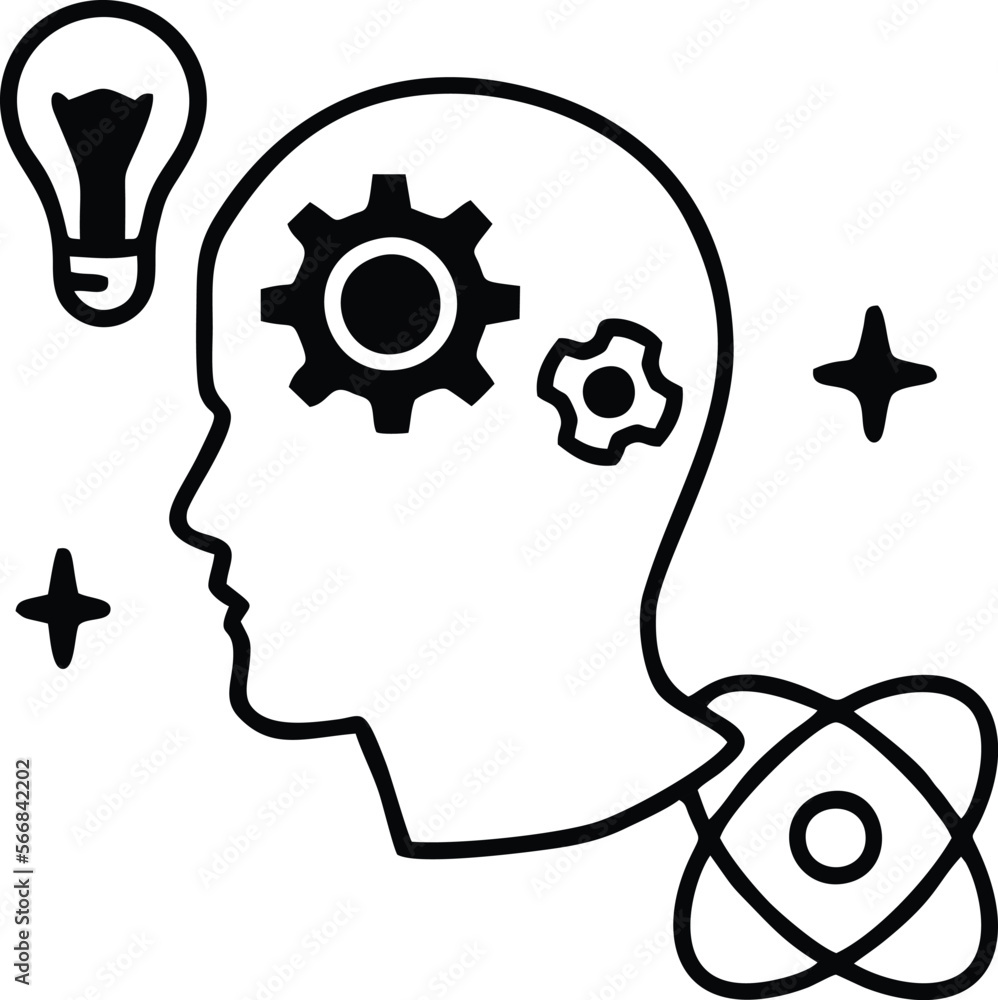 Idea icon symbol vector image, illustration of creative light concept design Idea icon symbol vector image, illustration of creative light concept design