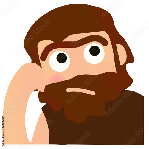 Cave People Illustration 