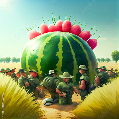 watermelon Warrior photo