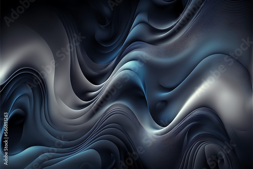 texture unobtrusive header with colorful modern soft swirl waves background illustration with dim gray, very dark blue and dark gray color texture hd ultra definition © VIX