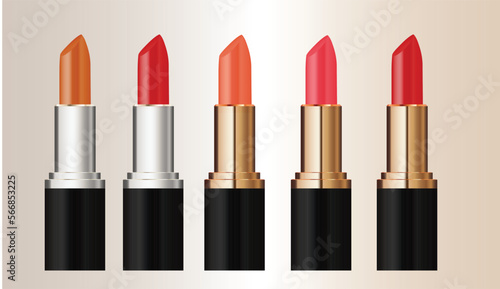 Lipstick Vector, Makeup, Cosmetics 