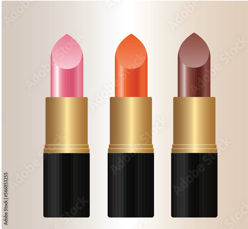 Lipstick Vector, Makeup, Cosmetics 