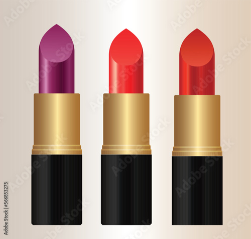 Lipstick Vector, Makeup, Cosmetics 