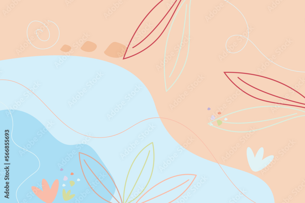 vector hand drawn doodle background