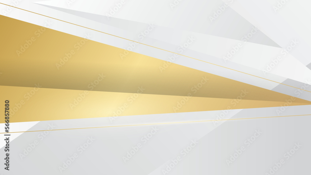 Light grey premium vector illustration. Abstract modern futuristic 3D gold curve and gold lines with light effect. Curved lines background Light grey premium vector illustration. Abstract modern futuristic 3D gold curve and gold lines with light effect. Curved lines background