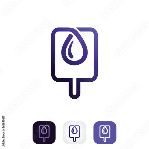 IV therapy logo, IV hydration design