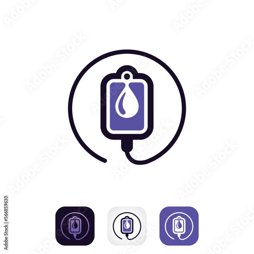 IV health logo, pure IV logo