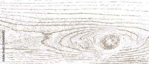 One-color vector background with knotted wood