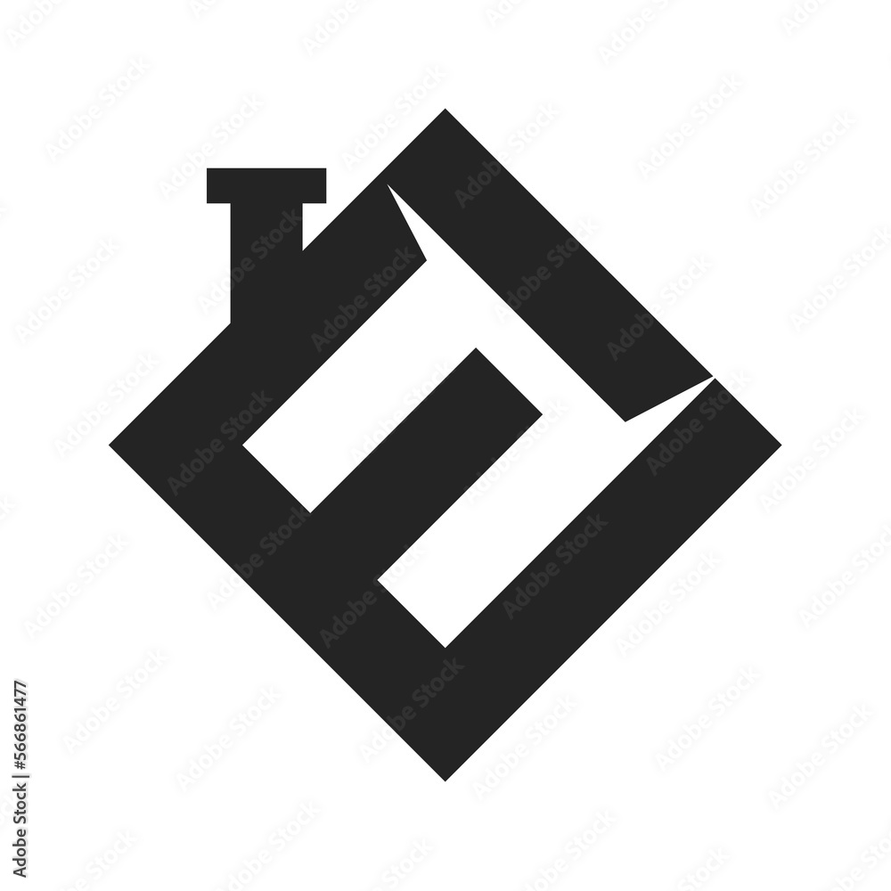 Real Estate logo letter E template Icon Illustration Brand Identity.Isolated and flat illustration. Vector graphic Real Estate logo letter E template Icon Illustration Brand Identity.Isolated and flat illustration. Vector graphic