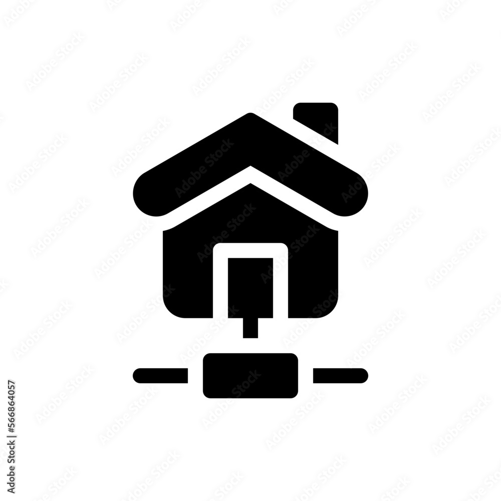 home automation glyph icon home automation glyph icon